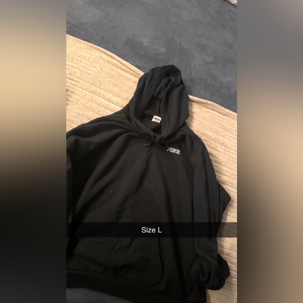 Pink hoodie